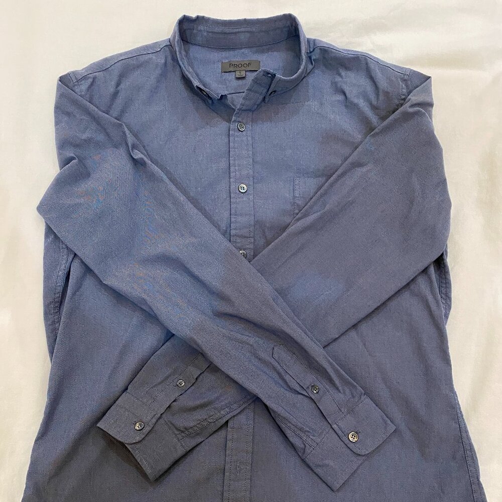 Proof Button Down Shirt Large